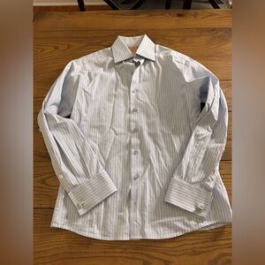 Pink Thomas Pink Prestige striped Mens Dress Shirt Size   14½/37cm long sleeve